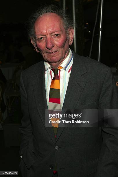 Playwright Brian Friel attends the Broadway Opening of "Faith Healer" After Party at Bryant Park Grill on May 4, 2006 in New York City.
