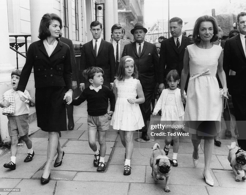 Princess Lee Radziwill And Jacqueline Kennedy