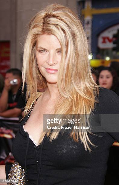 Actress Kirstie Alley arrives at the Paramount Pictures fan screening of "Mission: Impossible III" held at the Grauman's Chinese Theatre on May 4,...