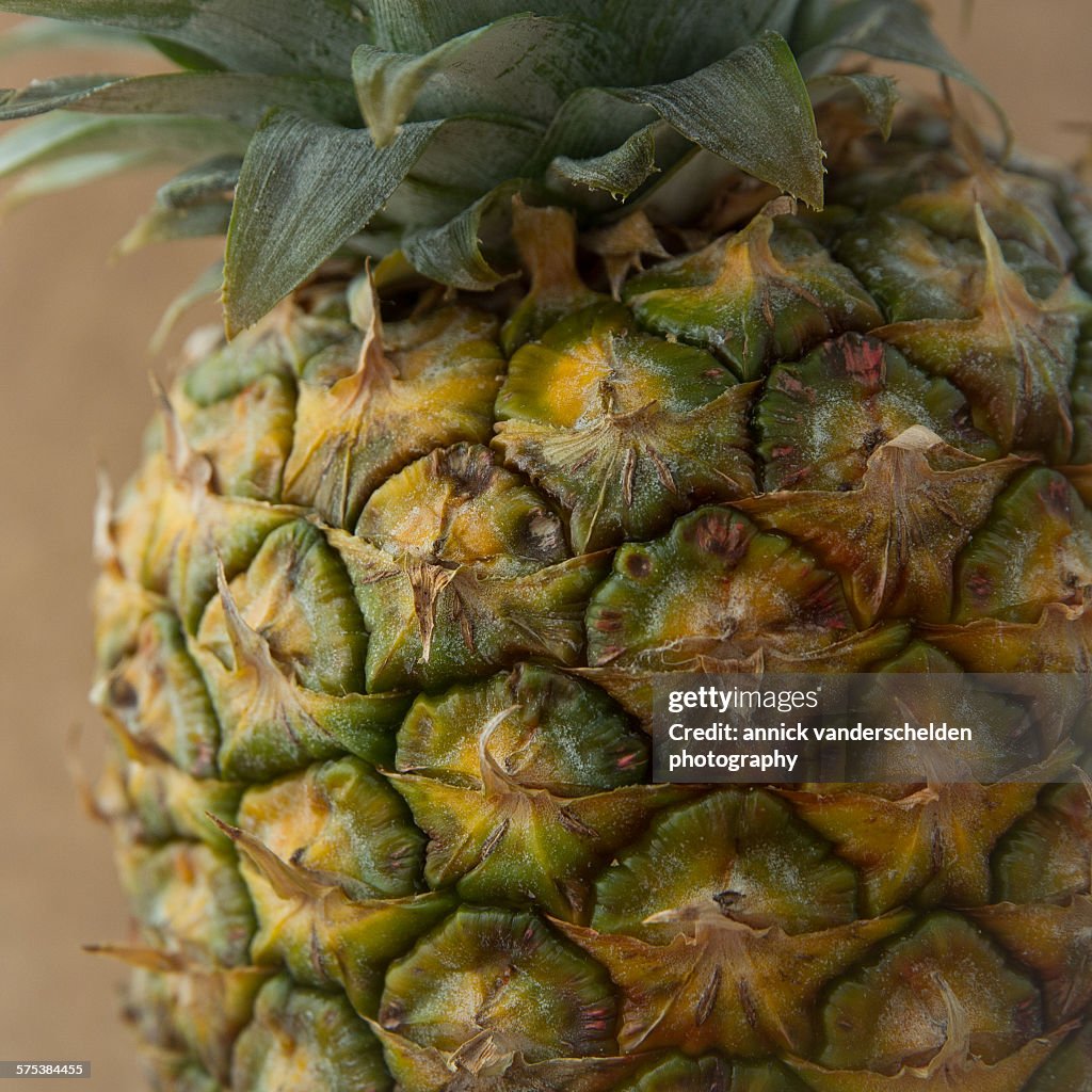 Pineapple close-up