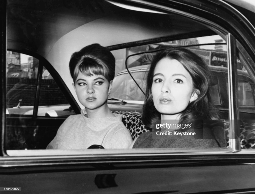 Mandy Rice-Davies And Christine Keeler