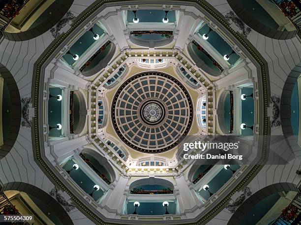 The magnificent dome in the Port of Liverpool building.