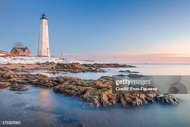 light houses - new haven connecticut 個照片及圖片檔