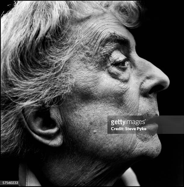 English writer Quentin Crisp , author of 'The Naked Civil Servant', in New York City, 1993.