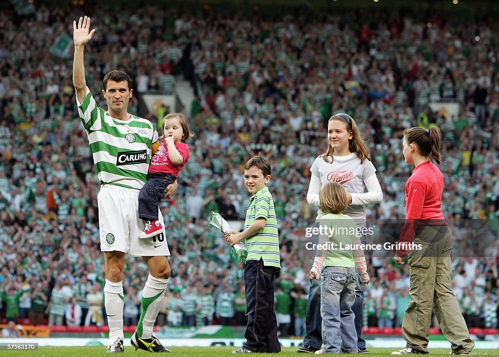 Roy Keane Testimonial: Manchester United v Celtic