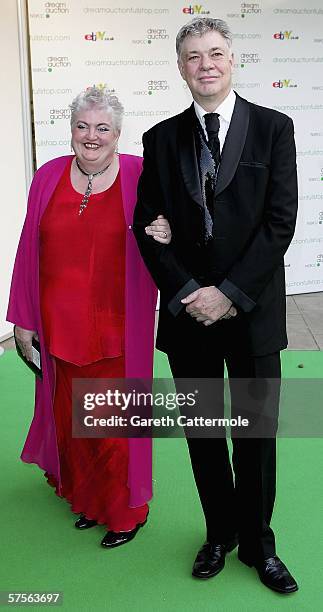 Personality Matthew Kelly and guest arrives at the "Dream Auction Full Stop - VIP Party" at the Albert Hall on May 9, 2006 in London, England.