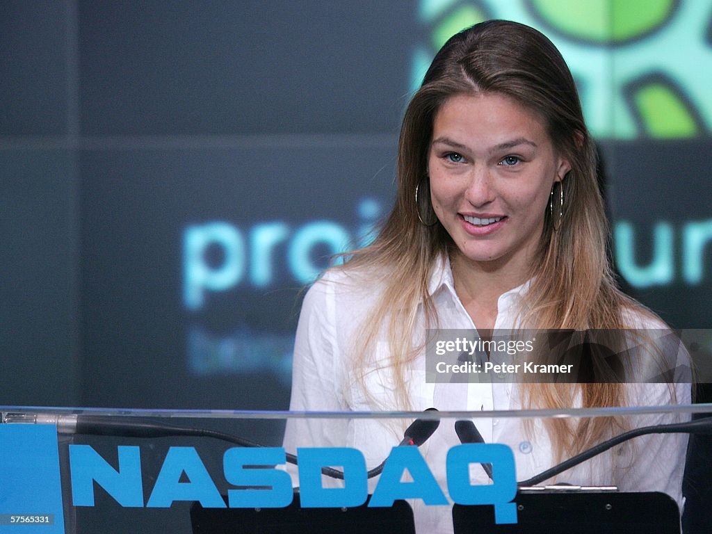 Project Sunshine Executive Director & Founder Rings The NASDAQ Closing Bell