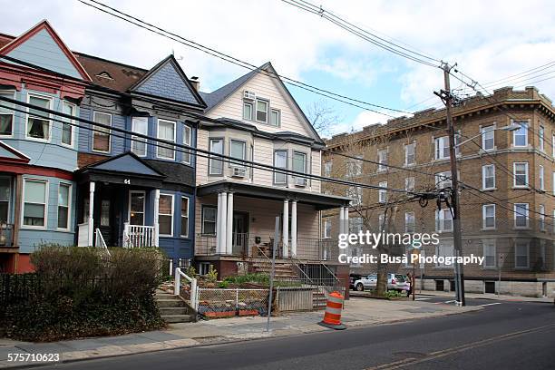 low-income housing in jersey city, new jersey - new jersey home stock pictures, royalty-free photos & images