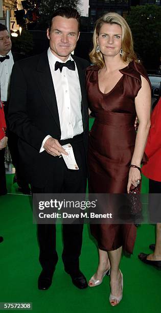 Susannah Constantine and her husband attend the Dream Auction Full Stop party designed to launch NSPCC's There4Me online service, an interactive but...