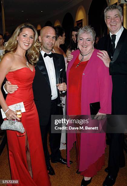 Claire Sweeney, Tony Hibbard with Matthew Kelly and guest attend the Dream Auction Full Stop party designed to launch NSPCC's There4Me online...