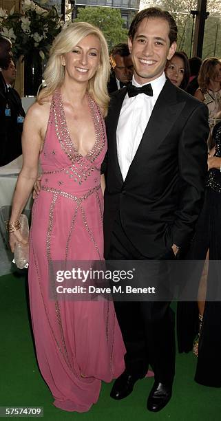 Jenny Halpern and her partner attend the Dream Auction Full Stop party designed to launch NSPCC's There4Me online service, an interactive but...