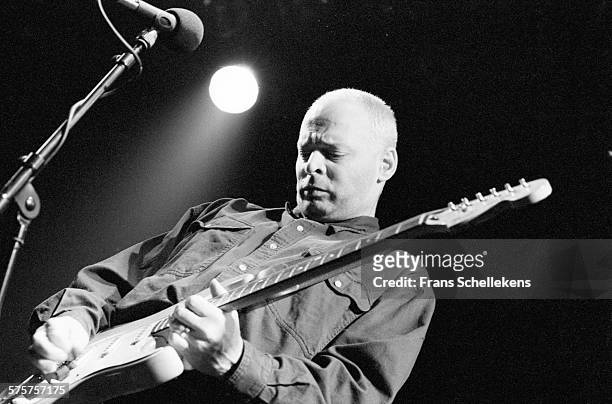 Wayne Kramer, guitar and vocals, performs on February 9th 1995 during World Roots festival at the Melkweg in Amsterdam, Netherlands.