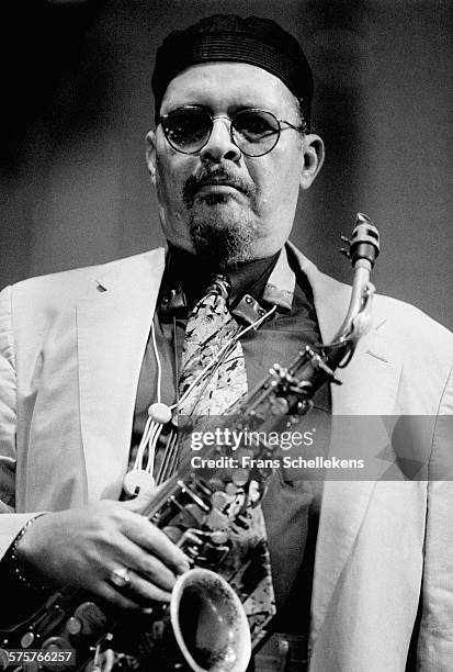 Alto saxophone player Jackie McLean performs on July 10th 1993 at the North Sea Jazz Festival in the Hague, Netherlands.