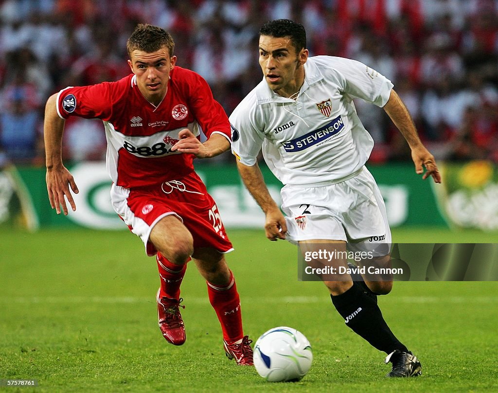 UEFA Cup Final: Middlesbrough v Sevilla
