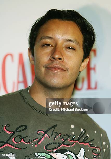 Actor Efren Ramirez arrives at the Scarface: The World is Yours Video Game Launch Party at the Vangaurd on May 10, 2006 in Los Angeles, California.