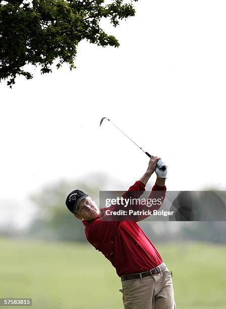 Kevin Kelliher of Ireland in action during the Glenmuir, Club Professional Championship, Regional Qualifier at St.Margaret's Golf Club on May 11,...