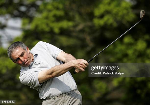 Kevin Garvey of Ireland, representing Blanchardstown, in action during the Glenmuir, Club Professional Championship, Regional Qualifier at...