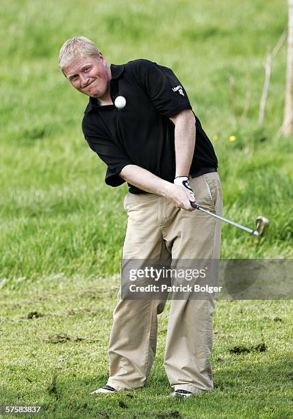 Colin Lyttle of Canada, representing Ballyclare, in action during the Glenmuir, Club Professional Championship, Regional Qualifier at St.Margaret's...