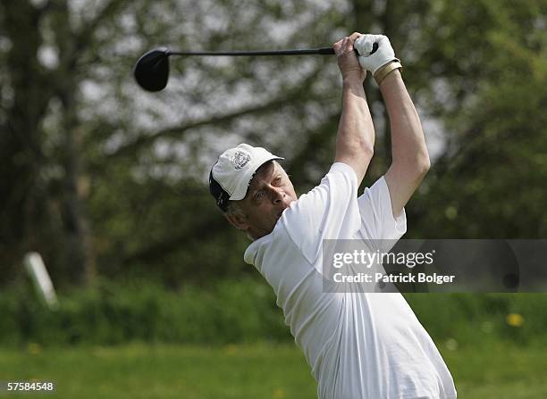 Martin Ward of Ireland in action during the Glenmuir, Club Professional Championship, Regional Qualifier at St.Margaret's Golf Club on May 11, 2006...