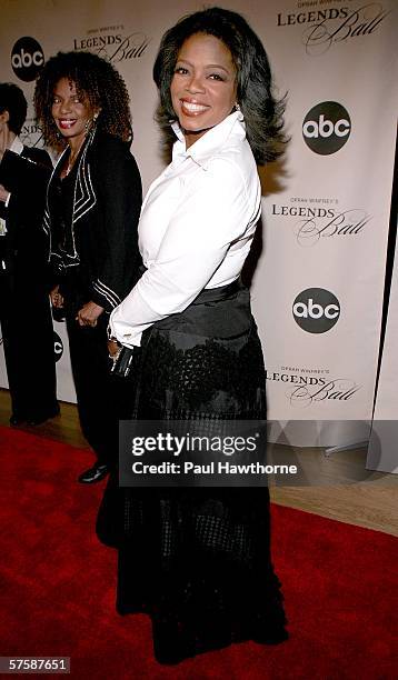 Oprah Winfrey attends the screening of 'Oprah Winfrey's Legends Ball' at JP Morgan Library May 11, 2006 in New York City.