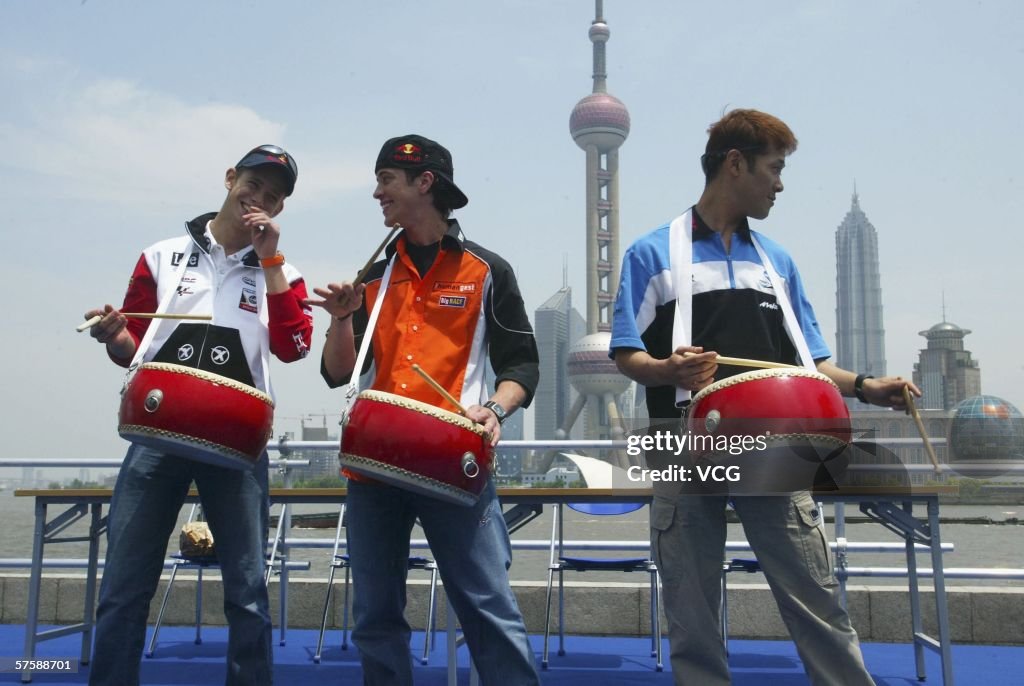 Riders Promote MotoGP Of China In Shanghai