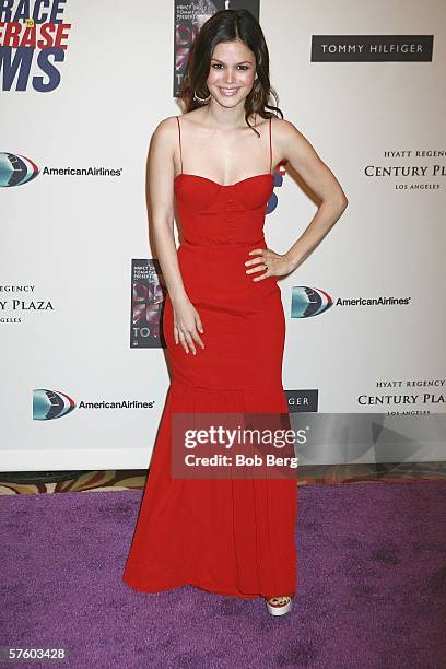 Rachel Bilson arrives at the 13th Annual Race to Erase MS "Disco Fever"at Hyatt Regency Century Plaza on May 12, 2006 in Los Angeles, California.