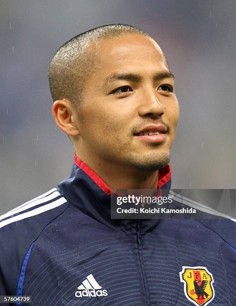 Shinji Ono of Japan is seen during the Kirin Cup Soccer 2006 between Scotland and Japan at the Saitama stadium on May 13, 2006 in Saitama, Japan.