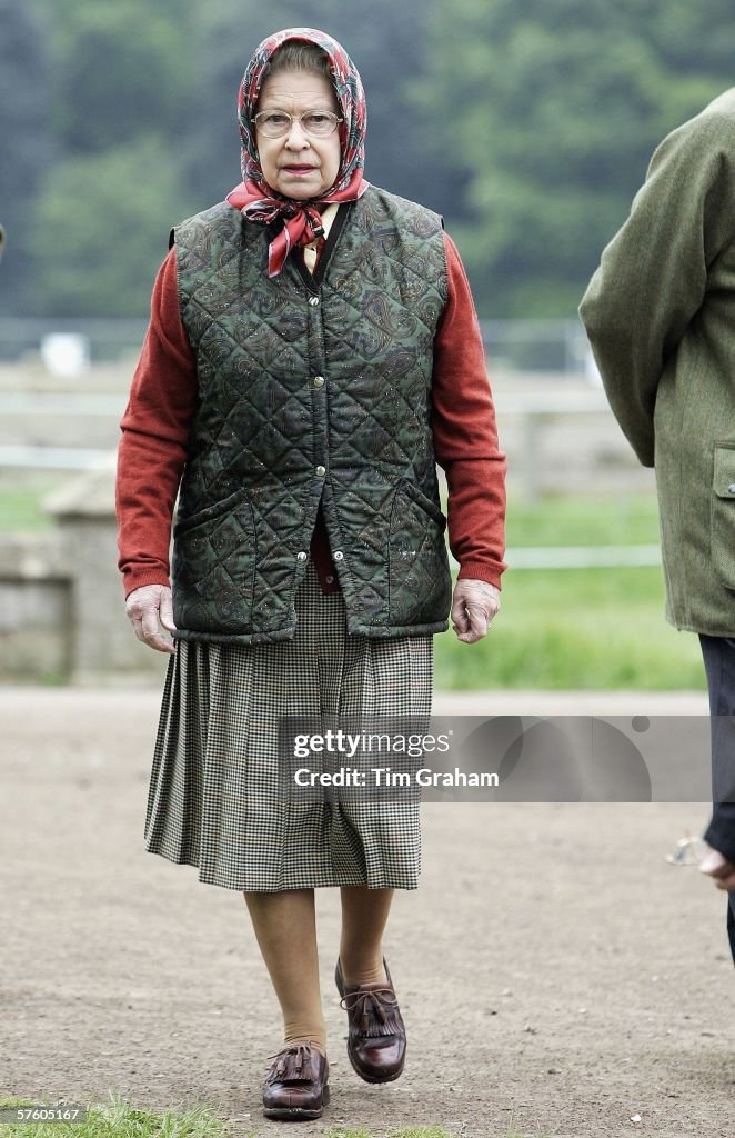 Queen at Royal Windsor Horse Show - Day 3