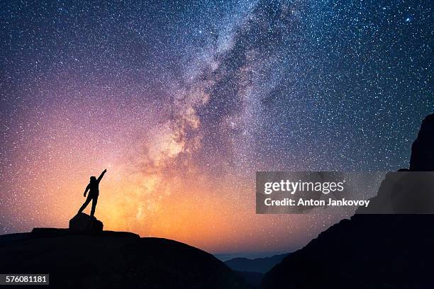 catch the star - astronomy stock pictures, royalty-free photos & images