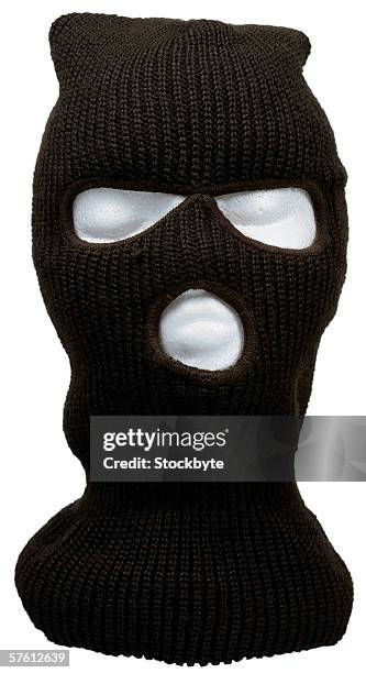 ski mask on dummy head - balaclava stock pictures, royalty-free photos & images