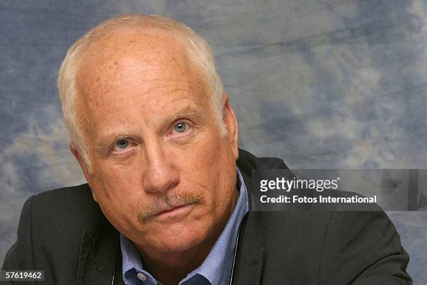 Actor Richard Dreyfuss talks at the Regent Beverly Wilshire Hotel on April 29, 2006 in Los Angeles, California.
