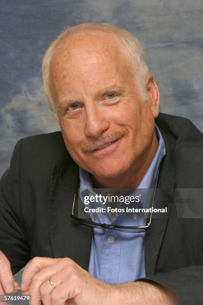 Actor Richard Dreyfuss talks at the Regent Beverly Wilshire Hotel on April 29, 2006 in Los Angeles, California.