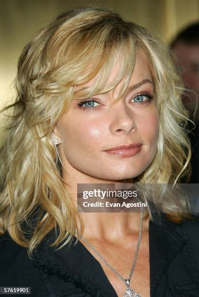 Actress Jaime Pressly attends the NBC Primetime Preview 2006-2007 at Radio City Music Hall on May 15, 2005 in New York City.