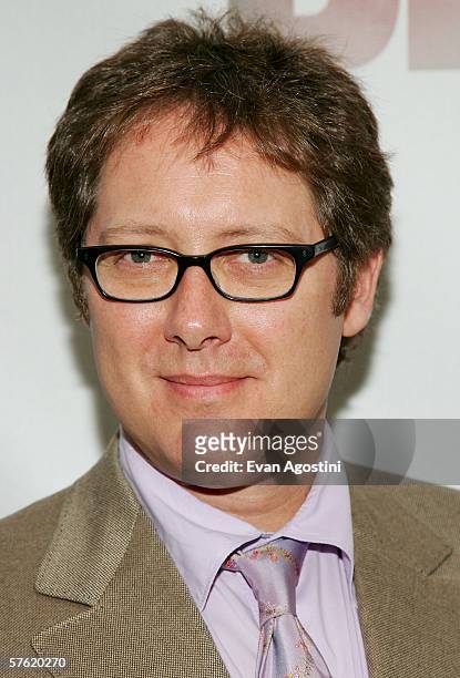 Actor James Spader attends the Fox Home Entertainment "Boston Legal" DVD release celebration at The Museum of Television & Radio May 15, 2006 in New...