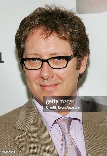 Actor James Spader attends the Fox Home Entertainment "Boston Legal" DVD release celebration at The Museum of Television & Radio May 15, 2006 in New...