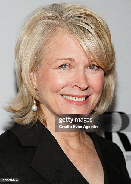 Actress Candice Bergen attends the Fox Home Entertainment "Boston Legal" DVD release celebration at The Museum of Television & Radio May 15, 2006 in...