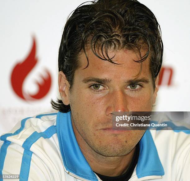 109 Hamburg Tennis Masters Series Press Conference Stock Photos, High