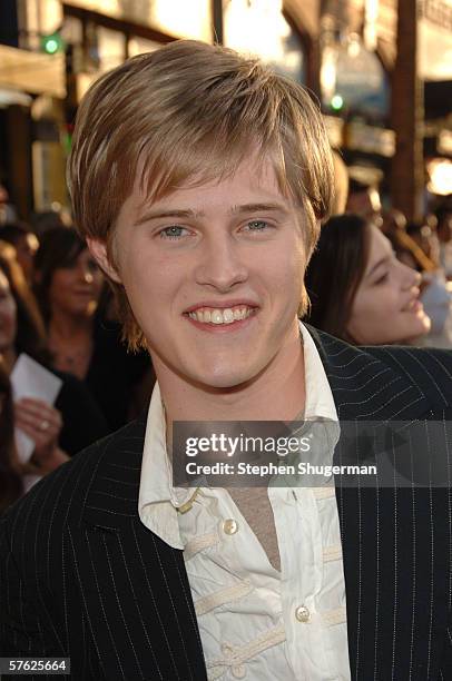 Actor Lucas Grabeel attends the DVD launch gala for "High School Musical" at the El Capitan Theatre on May 13, 2006 in Hollywood, California.