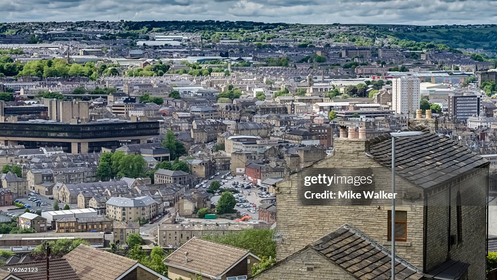 Halifax West Yorkshire Panoramic View