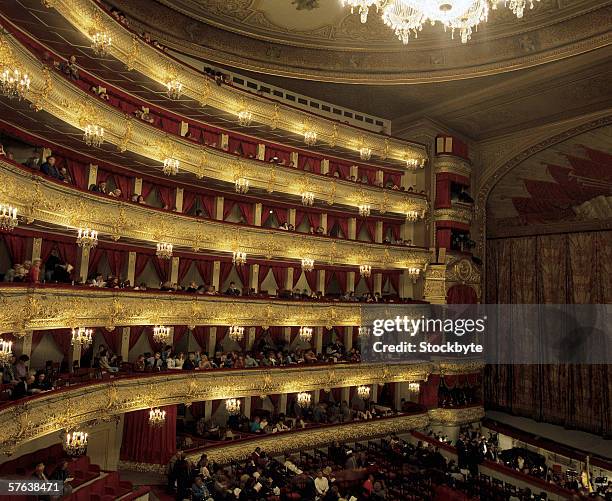 a view of an opera house - vaudeville imagens e fotografias de stock