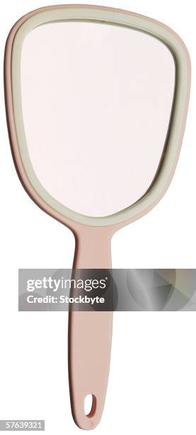 a hand mirror - espejo de mano fotografías e imágenes de stock