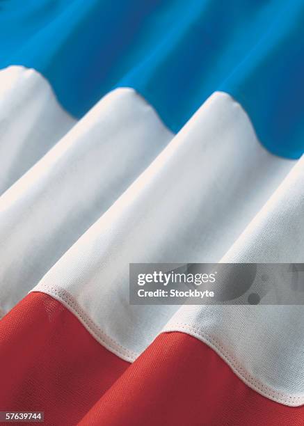 close-up of the flag of serbia & montenegro - serbia and montenegro stock pictures, royalty-free photos & images