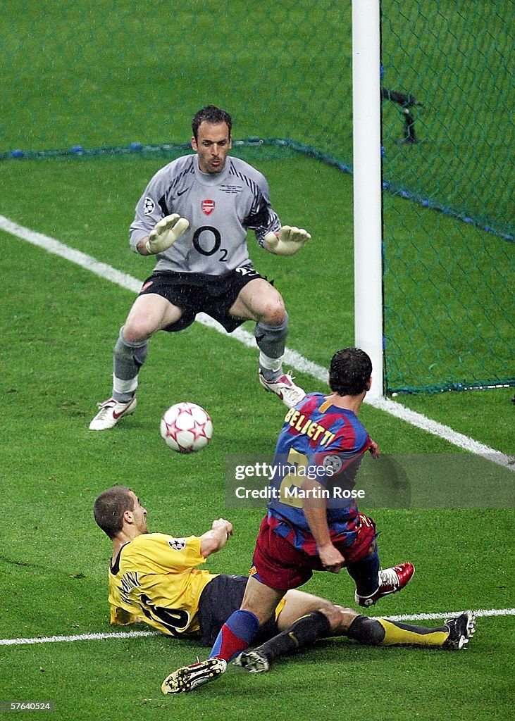 UEFA Champions League Final: Arsenal v Barcelona