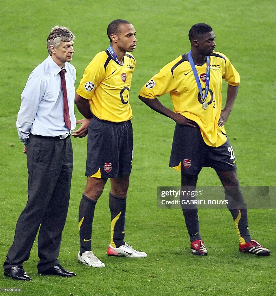 Arsenal's French forward and team captai