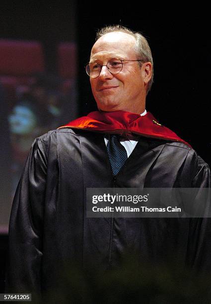 Academy Award winning actor William Hurt receives an Honorary Doctor of Arts Degree during commencement ceremonies at University of the Arts in which...
