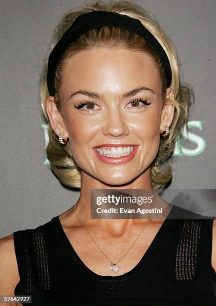 Actress Kelly Carlson attends Maxim Magazine's 7th Annual Hot 100 party at Buddha Bar May 17, 2006 in New York City.