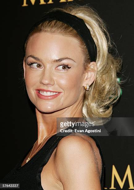 Actress Kelly Carlson attends Maxim Magazine's 7th Annual Hot 100 party at Buddha Bar May 17, 2006 in New York City.