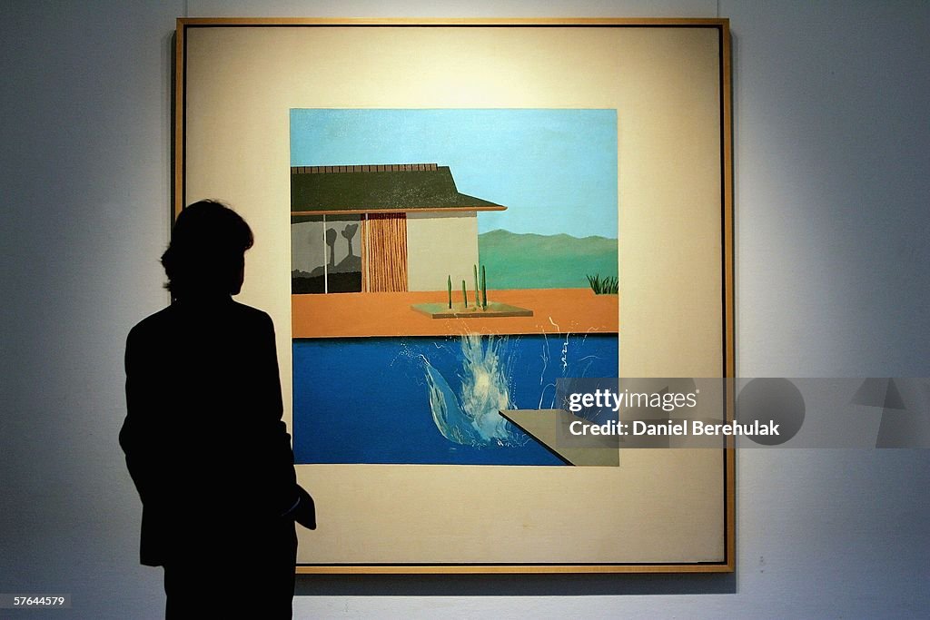 The Splash By Hockney Goes Up For Sale