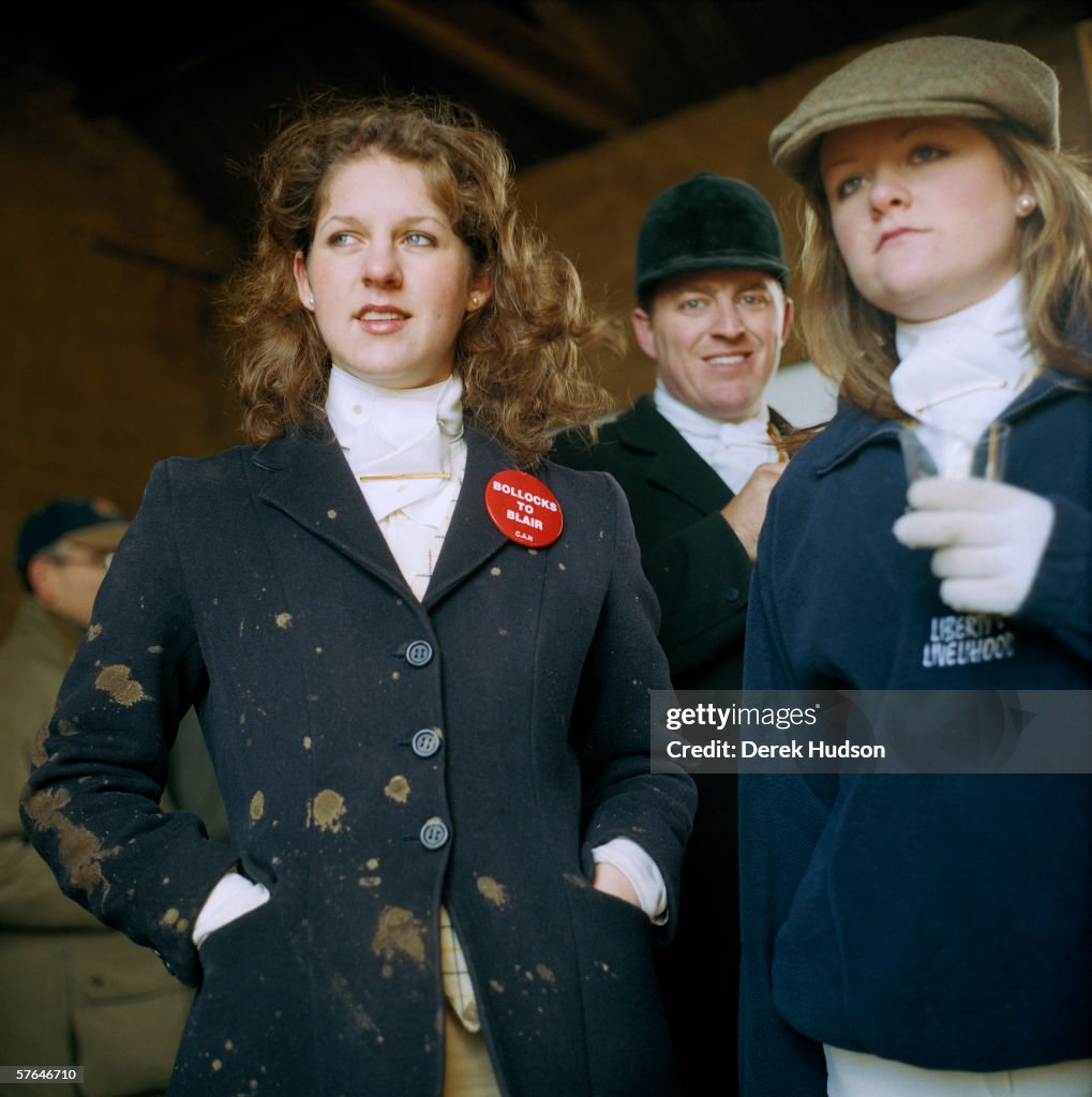 Fox hunting ban in Britain