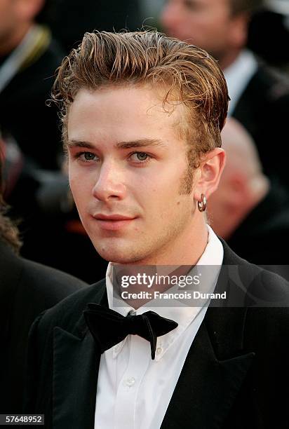 Actor Elias McConnell attends the 'Paris Je T'aime' premiere during the 59th International Cannes Film Festival May 18, 2006 in Cannes, France.